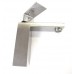 ALFI brand AB1229 Square Single Lever Bathroom Faucet  Brushed Nickel - B00H50WWDQ